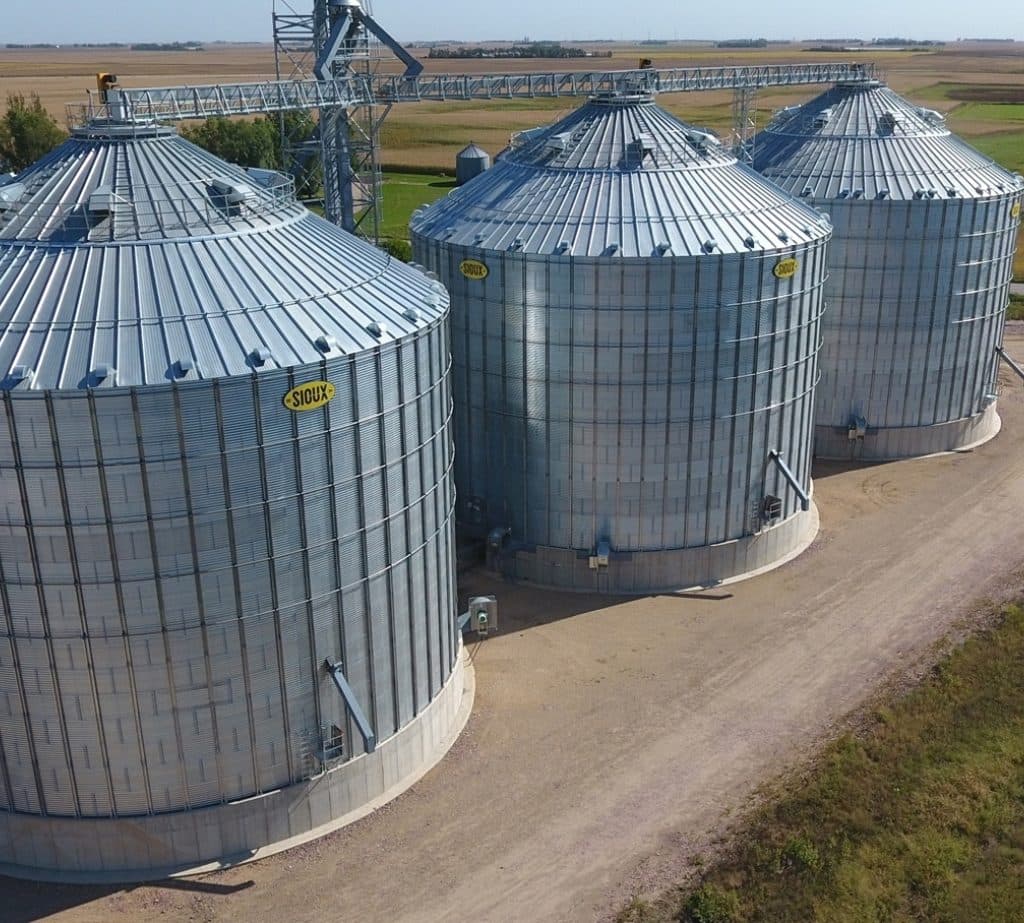 SPSL Modern Grain Storage Silos